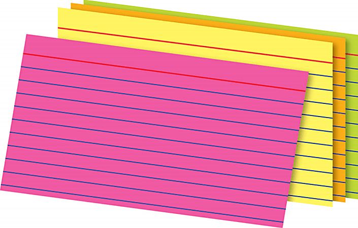 Colored Index Card Clipart / Index Card Image / Index Card Png / Colored  Index Cards -  Canada