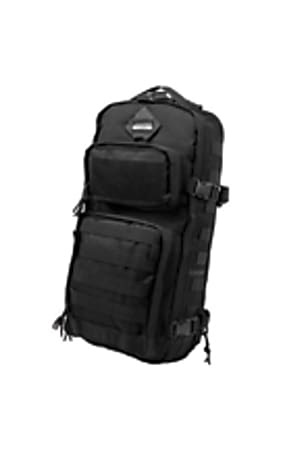 Barska Loaded Gear GX-300 Polyester Tactical Sling Backpack, Black