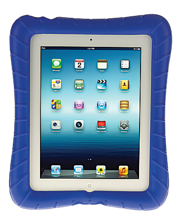 M-Edge™ SuperShell Jacket For Apple® iPad® 2/3/4, Cobalt Blue