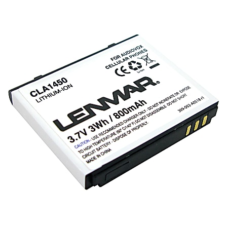 Lenmar® CLA1450 Battery For Audiovox Super Slice And CDM-1450 Wireless Phones