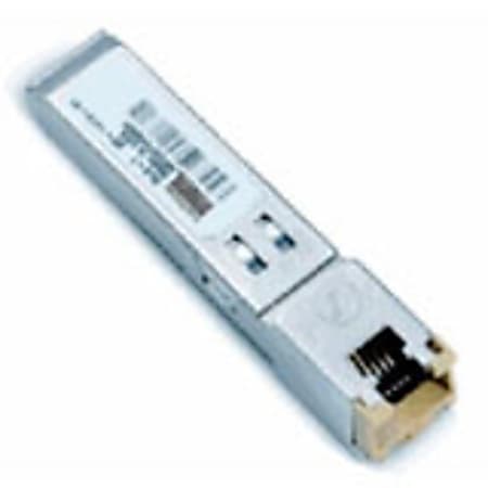 Cisco - SFP (mini-GBIC) transceiver module - GigE - 1000Base-T - RJ-45 - up to 328 ft - for P/N: 10720-GE-FE-TX, 10720-GE-FE-TX=, 10720-GE-FE-TX-B, 10720-GE-FE-TX-B=