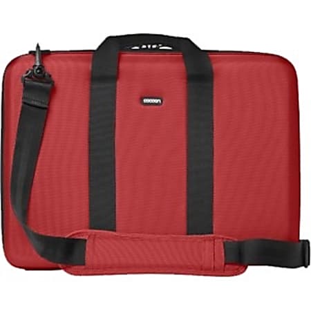 Cocoon CLB650RD Carrying Case for 17" Notebook - Red, Brown