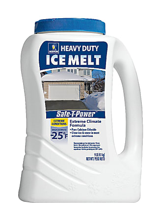 Morton Salt Safe-T-Power Heavy-Duty Ice Melt, 9 Lb