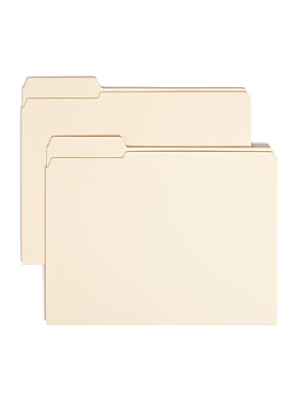 Office Depot Brand File Folders 13 Cut Letter Size 30percent Recycled  Manila Pack Of 100 Folders - Office Depot