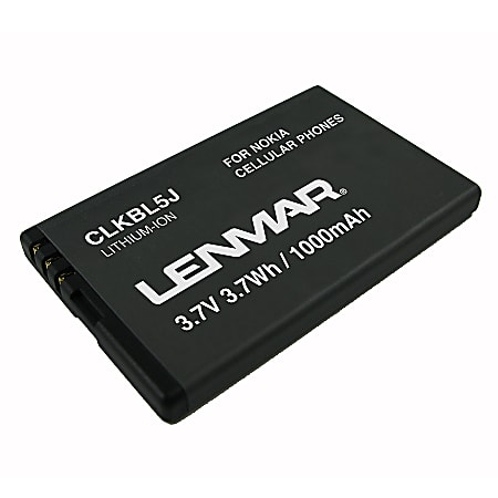 Lenmar® CLKBL5J Battery For Nokia 5800 XpressMusic And 5802 XpressMusic Wireless Phones