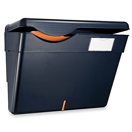 OIC® Security Wall File With Lid, Letter Size,