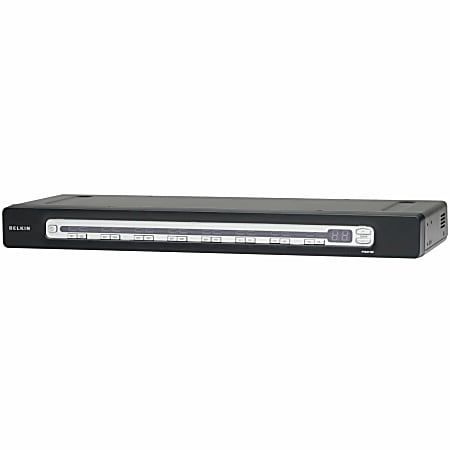 Belkin OmniView PRO3 16-Port KVM Switch - 16 x 1 - 16 x HD-50 Keyboard/Mouse/Video - Rack-mountable