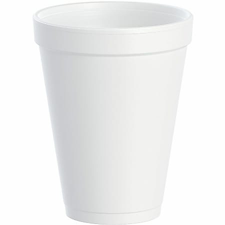 Dart J Cup 12 oz Insulated Foam Cups, 12J12CT, Pack Of 25, Case Of 40
