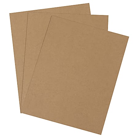 Partners Brand Chipboard Pads, 11" x 14", Kraft, Case Of 530