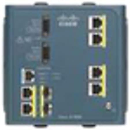 Cisco 3000-4TC Industrial Ethernet Switch - 4 x Expansion Slot, 2 x SFP (mini-GBIC) - 4 x 10/100Base-TX, 2 x 10/100/1000Base-T