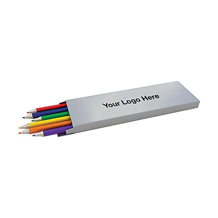 Color Pencils, #2 Medium Lead, Pack Of 6