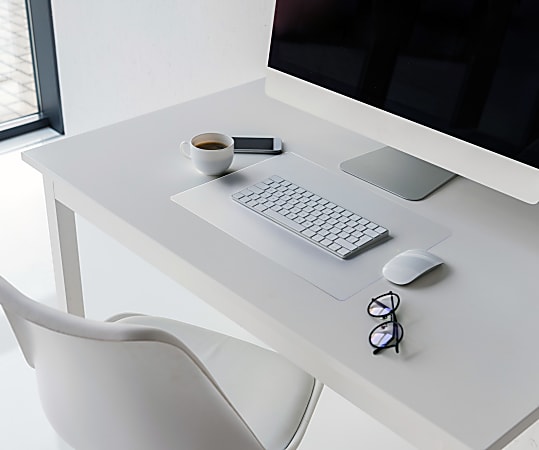 Desk protector pad clear hotsell