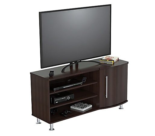 Inval Flat Screen TV Stand For 50" TVs, Espresso Wengue
