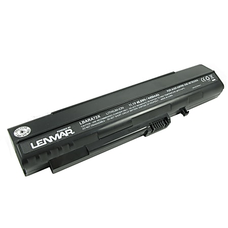 Lenmar® LBARA72X Battery For Acer Aspire One A110-1691, One (Black) And One A110X Notebook Computers