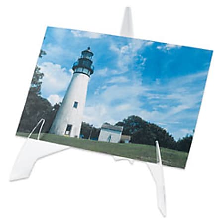 Office Depot® Brand Plate/Sign Holder, Clear