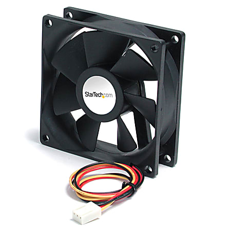 StarTech.com 90x25mm High Air Flow Dual Ball Bearing PC Case Fan - Add additional chassis cooling with a 90mm high flow case fan - FAN9X25TX3H