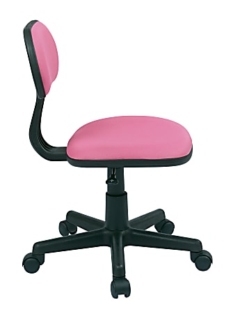 Comfortable pink office discount chair
