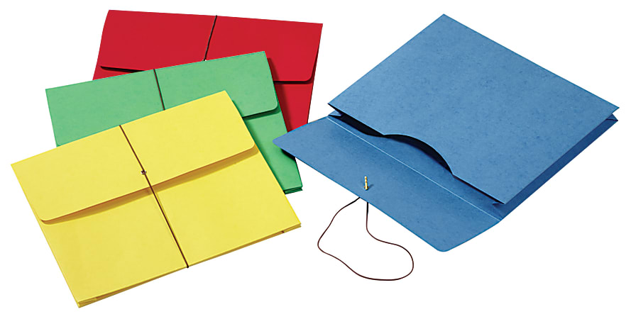 Pendaflex® Paper Envelopes, 2" Expansion, Letter Size, Assorted Colors, Pack Of 50 Envelopes