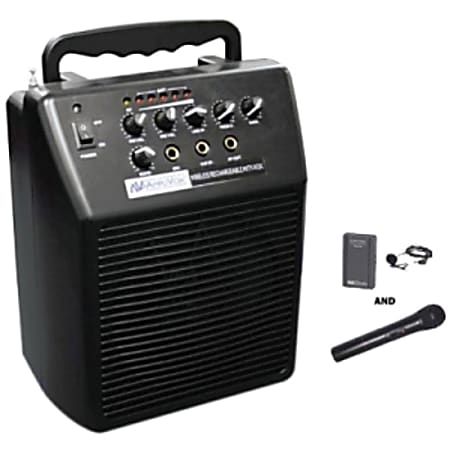 AmpliVox SW212 - Mity-Vox Wireless Rechargeable PA