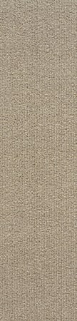 Foss Floors Edge Peel & Stick Carpet Planks, 9" x 36", Taupe, Set Of 16 Planks
