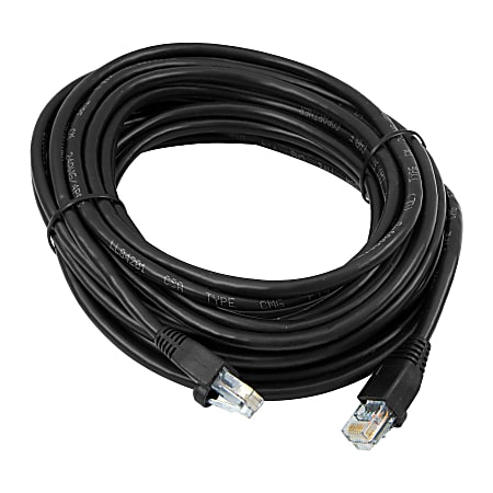 Belkin® RJ-45 FastCAT™ 5e Patch Cable, Snagless Molded, 25', Black