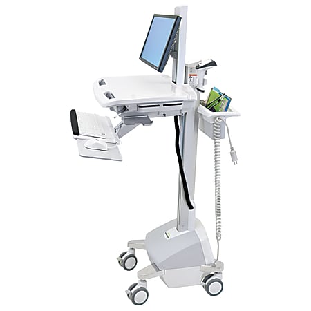 Ergotron StyleView EMR Cart with LCD Pivot, LiFe