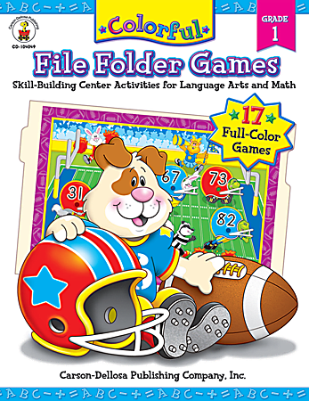 Carson Dellosa Common Core File Folder Game, Grade 1