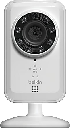 Belkin® WEMO NetCam Wi-Fi® Camera With Night Vision, White