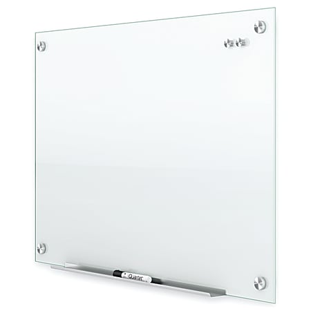 Quartet Infinity Magnetic Glass Unframed Dry Erase Whiteboard 36 x 24