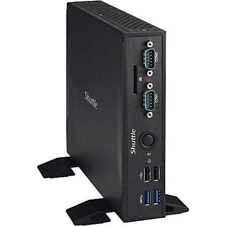 Shuttle XPC DS77U3 Barebone System - Slim PC - Intel Core i3 7th Gen i3-7100U - DDR4 SDRAM Maximum RAM Support - Intel HD Graphics 620 Graphic(s) - HDMI - DisplayPort - 2 USB 3.0 Port(s) - 3 Year