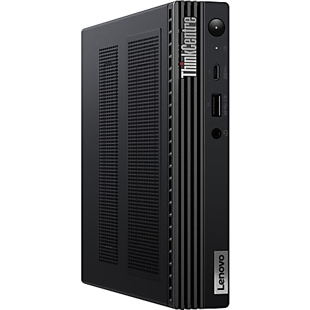 Lenovo ThinkCentre M90q 11CR003LUS Desktop Computer - Intel Core i9 10th Gen i9-10900 Deca-core 2.80 GHz - 16 GB RAM DDR4 SDRAM - 512 GB SSD - Black - Windows 10 Pro 64-bit - Intel UHD Graphics 630 DDR4 SDRAM - IEEE 802.11ax - 230 W)