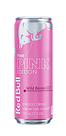 Red Bull Energy Drink, Pink Edition, 12 Oz