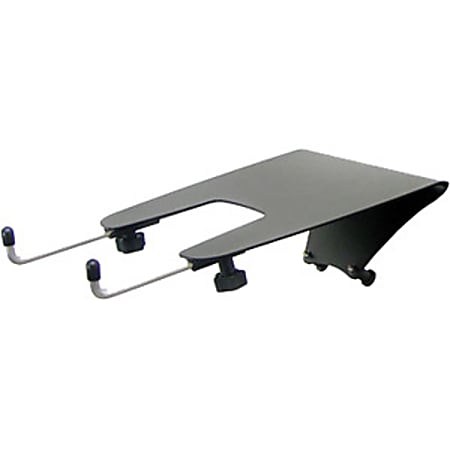 Ergotron - Notebook arm mount tray - black - for Ergotron NX; LX Dual Side-by-Side Arm