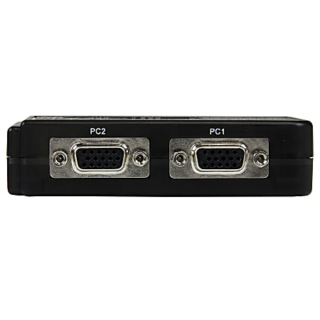 StarTech.com 2 Port Black USB KVM Switch Kit with Audio and StarTech.com 2 Port Black USB KVM Switch Kit with Audio and