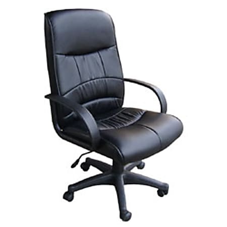 OFM Mid-Back Chair, Black