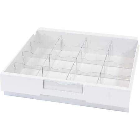 Ergotron SV Replacement Drawer Kit, Single (Large Drawer) - 16 Compartment(s) - 1 Drawer(s) - White - 1