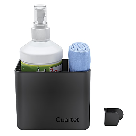 Quartet® Prestige® 2 Connects™ Spray Cleaner Caddy, Black