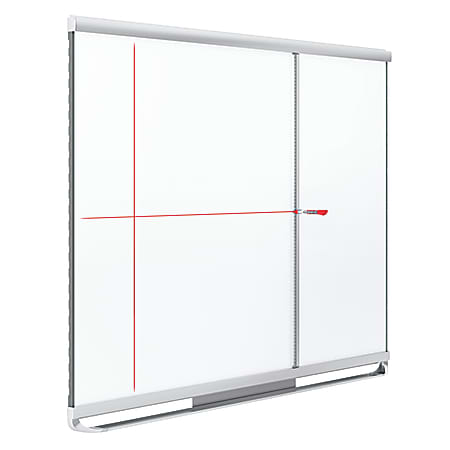 Quartet® Prestige® 2 Connects™ Full Board Grid Assistant, For 4' x 3' Boards, Silver