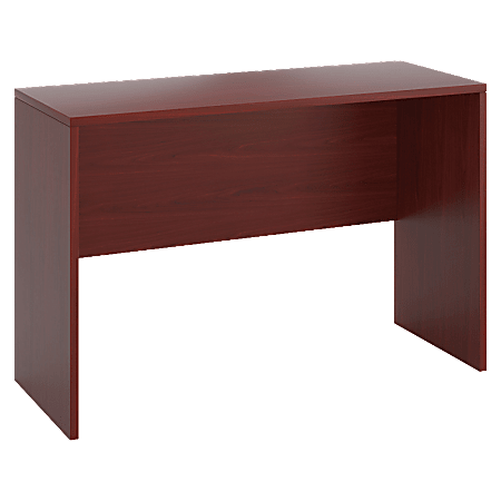 HON 10500 Standing-Height Desk Shell - 60" x 42" x 24" - Square Edge - Material: Wood - Finish: Thermofused Laminate (TFL), Mahogany