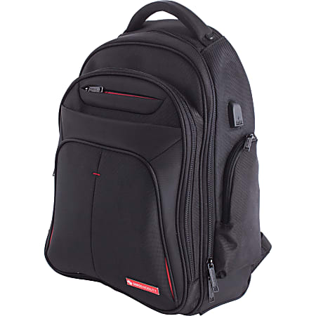 Swiss Mobility Carrying Case Backpack for 15.6 Notebook Black Bump ...