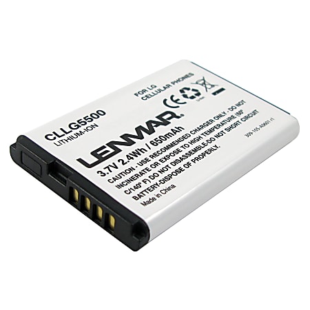 Lenmar® CLLG5500 Battery For LG VX5550, VX8350 And VX5400 Wireless Phones