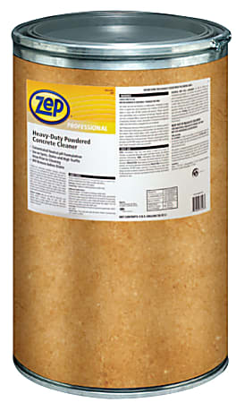 Zep Professional® Heavy-Duty Powdered Concrete Cleaner, Mild Pine, 640 Oz