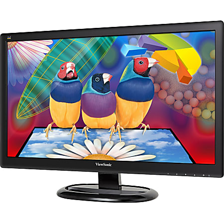 Viewsonic VA2465Smh 23.6" Full HD LED LCD Monitor - 16:9 - Black - 1920 x 1080 - 16.7 Million Colors - 250 Nit - 6.50 ms - 75 Hz Refresh Rate - HDMI - VGA
