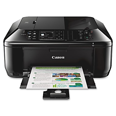 Canon PIXMA MX522 Inkjet Multifunction Printer - Color - Photo Print - Desktop