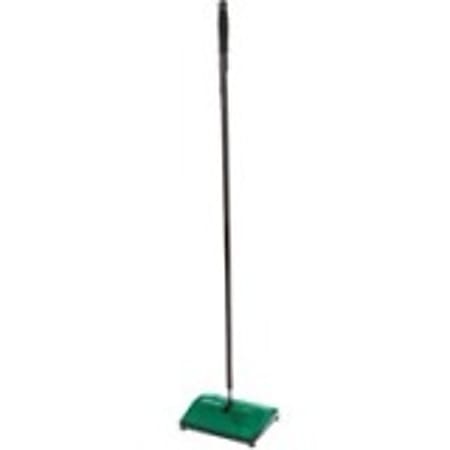 Bissell Commercial BG25 Metal Manual Sweeper 8 L x 8 12 W x 58 D Green ...