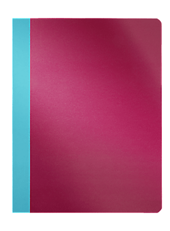 Divoga® Metallic Pop Composition Book, 7 1/2" x 9 3/4", College Ruled, Pink Foil, 80 Sheets
