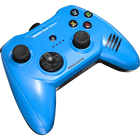 Saitek C.T.R.L.i Mobile Gamepad for Apple iPod, iPhone, and iPad - Wireless - Bluetooth - iPhone, iPad, iPad mini, iPad Air, iPod, iPod touch - Glossy Blue
