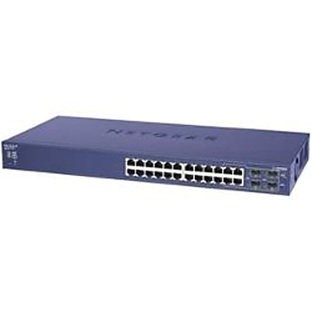 NetgGear ProSafe GS724TS 24 Port Gigabit Stackable Smart Switch
