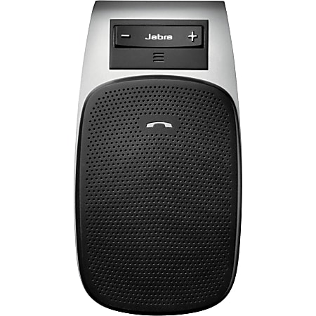Jabra Drive Wireless Bluetooth Car Hands-free Kit - USB - 33 ft Range - Call Answer, Call End, Redial, Auto Pairing, Auto-off, Speakerphone, Voice Dial, Call Reject, Voice Guidance - Built-in Microphone, Speaker - Black