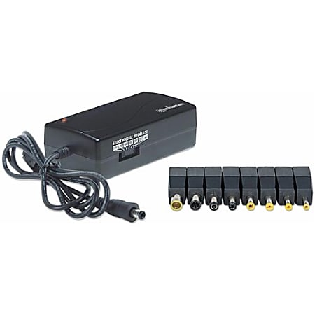 Manhattan Adjustable Voltage Power Adapter, 7 Output Levels, 70W